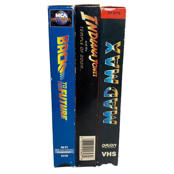 VHS Bundle- Mad Max, Indiana Jones, & Back to the Future - Picture 7 of 7
